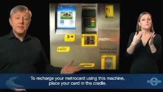 Recharge your metrocard using a machine onboard trains and trams [upl. by Aryhs177]