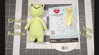 Reviewing a Yarnspirations Red Heart Crochet Kit [upl. by Kellyann196]