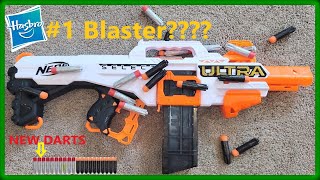 KIDS NERF Ultra Select Fully Motorized  HasBro 1 Blaster [upl. by Anallise368]