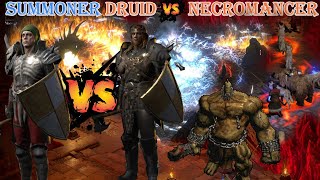 Comparison of the Uber Tristram Diablo 2 Resurrected Summoner Necromancer vs Summoner Druid [upl. by Betsy253]