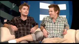 Kieron Richardson and Andy Moss on Big Brothers Little Brother [upl. by Attelrac]