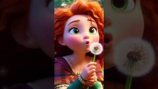 Merida disney princess meridadisneyprincessai fypcartoonviralvideo skibiditoiletshorts fps [upl. by Ellerrad756]