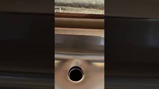 Under the countertop sink install For the full video check out our channel ￼￼ skoolie [upl. by Koa]