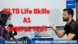 IELTS Life Skills A1 Sample Test 11 Complete │ Speaking and Listening │ Latest Test 2023 │ Mahid Ali [upl. by Shayla884]