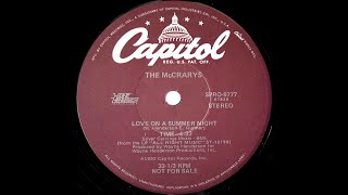 The McCrarys  Love On A Summer Night US Promo 12Special Disco Version 1982 [upl. by Pimbley476]