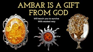 50 Facts Of Amber StoneBenefits amp History Of Amber Stone Fossil Resin Jewelry DesignsNobember 💎 [upl. by Rabi]