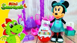 Myszka Minnie Urodziny  Jajka Kinder Niespodzianki  Fashion Doll Lalka Zabawki  Filmik Dla Dzieci [upl. by Sanders437]