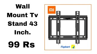 TV 242632404243 Inches Ultra Slim LCD LED TVs Wall Mount Stand For MI Realme Oneplus [upl. by Enal3]