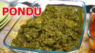 Pondu  Cook With Me  Congolese Food [upl. by Amles]