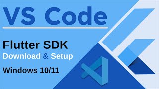 Visual Studio Code  Flutter SDK Setup  How to Install Flutter on Visual Studio Code [upl. by Bledsoe]