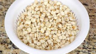 HOW TO PREPARE THE PERFECT HOMINYCORN FROM SCRATCH FOR POZOLE OR MENUDO IN THE INSTANT POT [upl. by Ynafit]