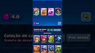 battling with just 4 cards in the deck episode 6 6 4cards deck clashroyale event mememitagem [upl. by Hutchings33]