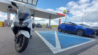 Kymco XTown 300i  1850km w 4dni cz3 [upl. by Annahaj]