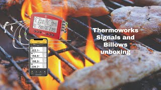 Thermoworks SignalsBillows Unboxing [upl. by Sella]