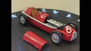 Alfa Romeo Alfetta 159 1950 amp 1951 Grand Prix winner 124 scale model build [upl. by Donaugh]