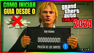 COMO EMPEZAR EN GTA5 Online 2024 Guía para principiantes [upl. by Greerson]