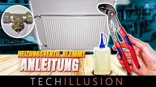 🔥🛠️Heizkörper Thermostat Stift klemmt🧐 WAS TUN 😱 Heizung wird nicht warm  Anleitung [upl. by Terb559]