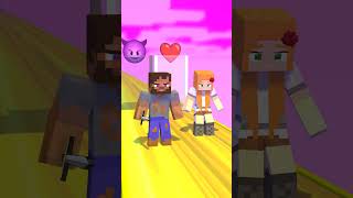 Love Run Steve And Alex  Funny Animation [upl. by Oiceladni170]