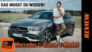 Mercedes CKlasse TModell 2021 So viel kann der MittelklasseKombi Fahrbericht  Review  Test [upl. by Dloraj]