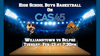 Williamstown vs Belpre Boys High School Basketball [upl. by Claiborn953]