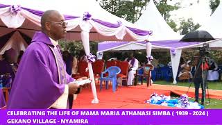 FARE THEE WELL MAMA MARIA ATHANASI SIMBA  GEKANO VILLAGE [upl. by Anaerol]