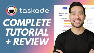 THE BEST NOTION ALTERNATIVE Taskade Tutorial amp Review Lifetime Access Deal [upl. by Marucci321]