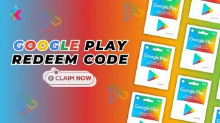 Free redeem code Play Store [upl. by Drawoh323]