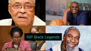 Notable Black Legends Who Died in 2024 A Tribute [upl. by Holey]