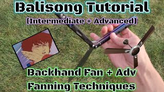 Balisong Tutorial  Backhand Fan  Advanced Fanning Techniques [upl. by Robinia705]