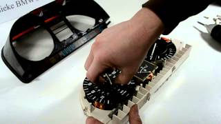 How To Get Your BMW E28 Cluster Needle Of In One Piece Instruction  Ivo Christov [upl. by Magdaia927]