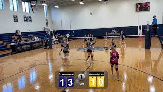 CCA vs Highlands Latin JV Volleyball [upl. by Solley]