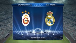 Galatasaray  Real Madrid PES 2013  C1 League Quart de Finale  Retour  CPU Vs CPU [upl. by Serafina52]