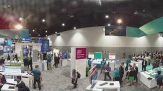 DistribuTECH 2017 360 Time Lapse Video [upl. by Osnofedli]