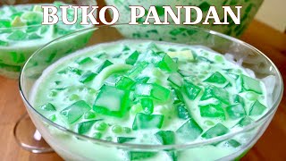 CREAMY BUKO PANDAN SALAD I Yummies Food [upl. by Maggie]