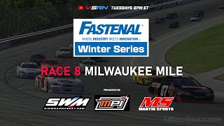 Fastenal Winter Series  MPI Xfinity Series  Race 8  The Milwaukee Mile [upl. by Ellerred]