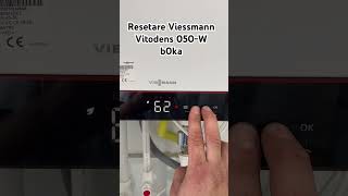 Resetare Viessmann Vitodens 050W b0ka [upl. by Pietra]