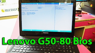 Enter Lenovo G5080 Bios Setup amp Enable USB Legacy Mode  Install Windows 7810 [upl. by Cence]