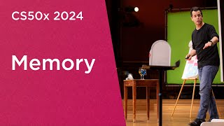 CS50x 2024  Lecture 4  Memory [upl. by Siramaj]