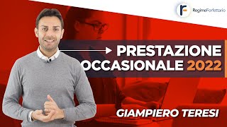 Prestazione Occasionale 2022 cosa è cambiato [upl. by Adnopoz]