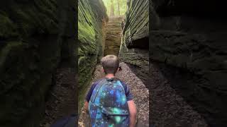 Exploring “The Ledges” in Cuyahoga Valley National Park in OhioPart 4 [upl. by Aicxela440]