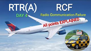 RTRA Radio Failure procedures [upl. by Douville]