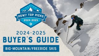 Best BigMountain Freeride Skis of 20242025  Powder7 [upl. by Hsuk]