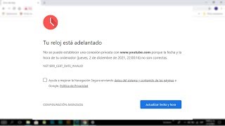 Tu Reloj Está Adelentado Configuración De Hora Y Fecha En Windows [upl. by Libna]