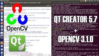 Instalar Qt Creator y OpenCV en Ubuntu [upl. by Angeli]