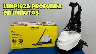 Limpiador de Vapor Karcher SC3  Review y Prueba de uso [upl. by Niwroc]