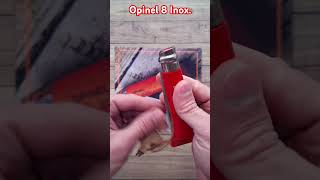 Opinel N° 8 Inox Red  opinel edc edcknife foldingknife [upl. by Shelley47]