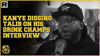 Talib Kweli Talks Kanye Dissing Him On His Drink Champs Interview [upl. by Shandee]