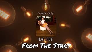 From The Start  Vocals Only Acapella  Laufey [upl. by Nais591]