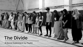 Paytm presents “The Divide”  A Social Experiment [upl. by Layor]