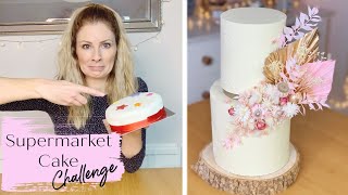 Turning £30 Supermarket Cakes into a £300 Wedding Cake [upl. by Shelden]